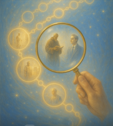 our lives is looked at and we are 'weighted' on the spiritual basis of our actions through life